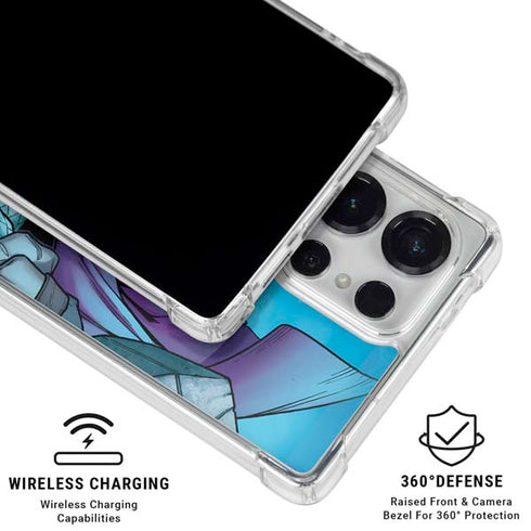 Marvel Thor Asgard on Ice Galaxy S25 Ultra Clear Case