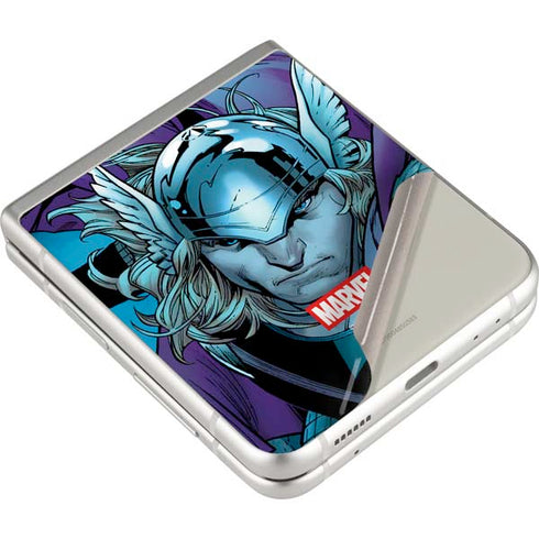 Marvel Thor Asgard on Ice Galaxy Z Flip3 5G Skin