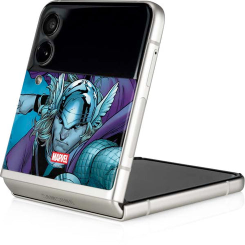 Marvel Thor Asgard on Ice Galaxy Z Flip3 5G Skin