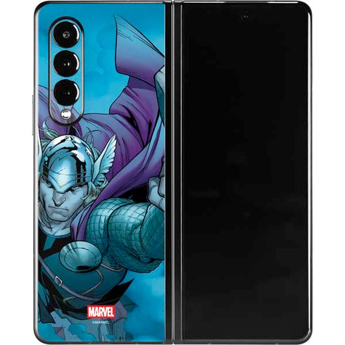 Marvel Thor Asgard on Ice Galaxy Z Fold3 5G Skin