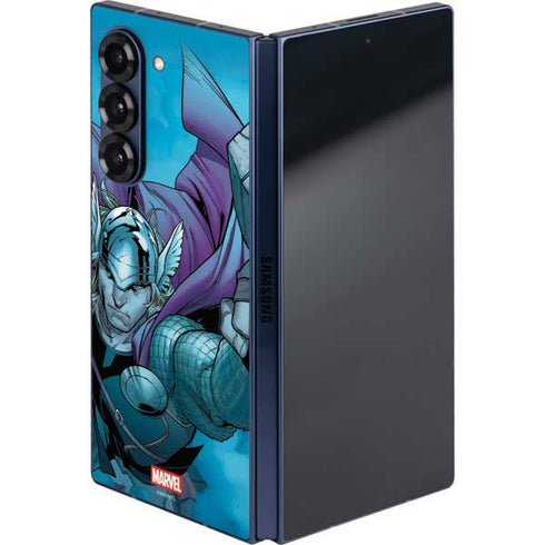 Marvel Thor Asgard on Ice Galaxy Z Fold6 Skin