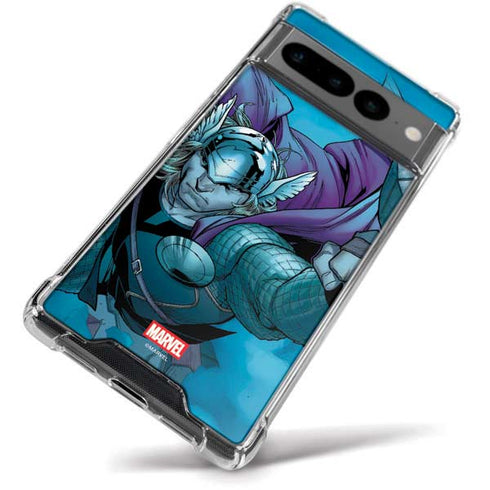 Marvel Thor Asgard on Ice Google Pixel 7 Pro Clear Case