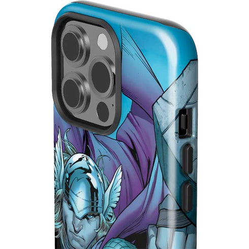Marvel Thor Asgard on Ice iPhone 15 Pro Impact Case