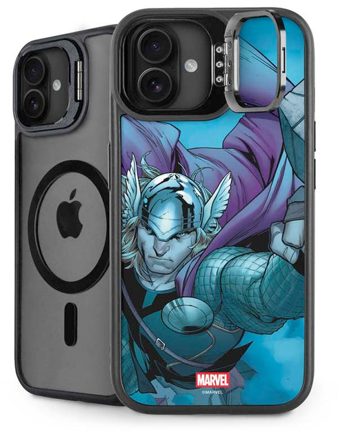 Marvel Thor Asgard on Ice iPhone 16 Kickstand Case
