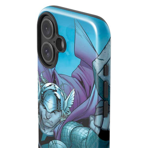 Marvel Thor Asgard on Ice iPhone 16 Plus Impact Case