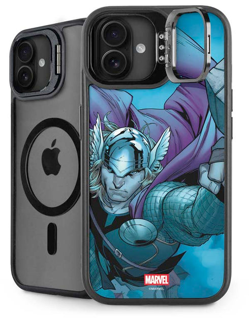 Marvel Thor Asgard on Ice iPhone 16 Plus Kickstand Case