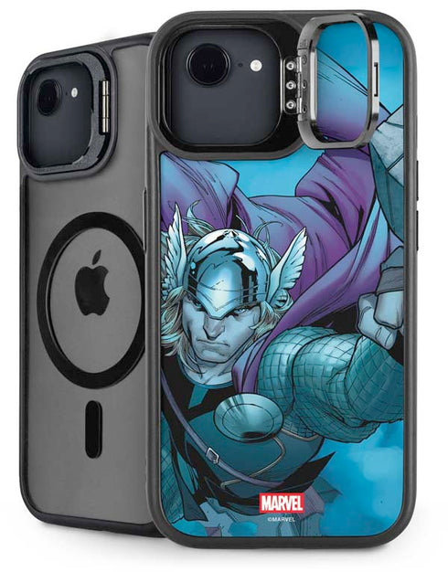 Marvel Thor Asgard on Ice iPhone 16e Kickstand Case