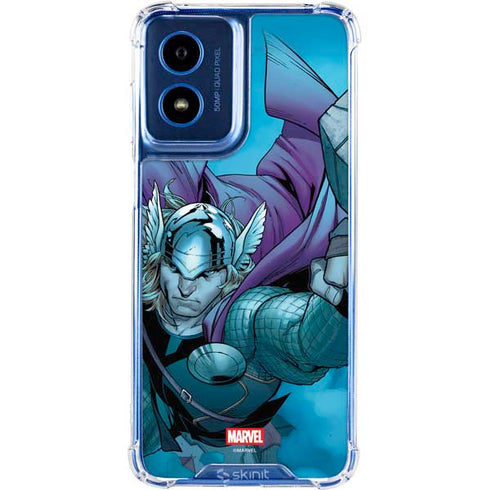 Marvel Thor Asgard on Ice Moto G 5G (2024) Clear Case