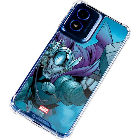 Marvel Thor Asgard on Ice Moto G 5G (2024) Clear Case