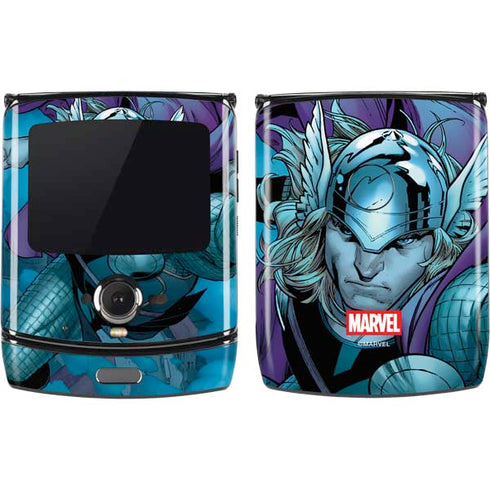 Marvel Thor Asgard on Ice Motorola RAZR Skin