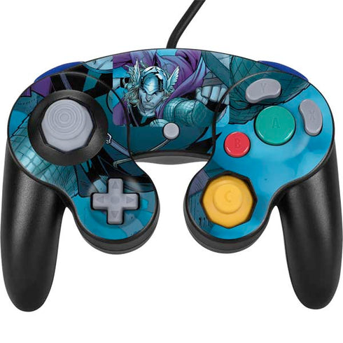 Marvel Thor Asgard on Ice Nintendo GameCube Controller Skin