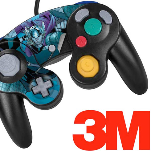 Marvel Thor Asgard on Ice Nintendo GameCube Controller Skin