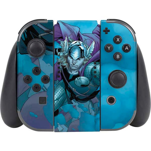 Marvel Thor Asgard on Ice Nintendo Switch (2017-2021) Joy-Con Controller Skin