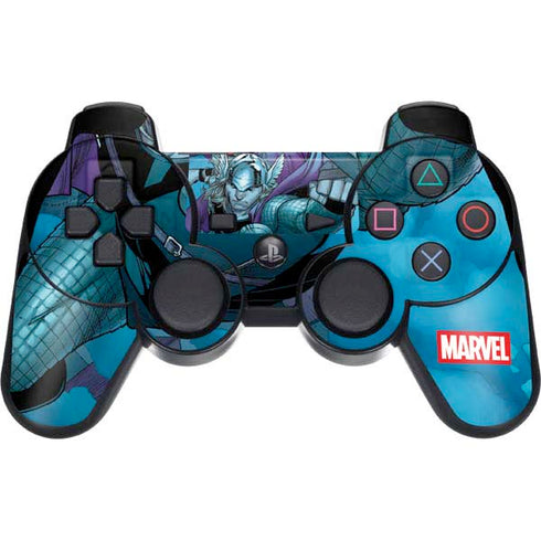 Marvel Thor Asgard on Ice PS3 Dual Shock wireless controller Skin