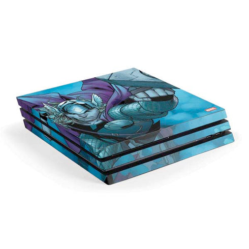 Marvel Thor Asgard on Ice PS4 Pro Console Skin