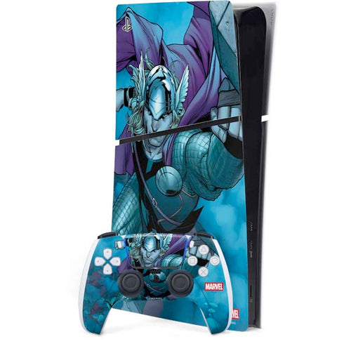 Marvel Thor Asgard on Ice PlayStation PS5 Skins