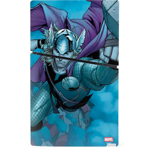 Marvel Thor Asgard on Ice PS5 Slim Digital Edition Bundle Skin