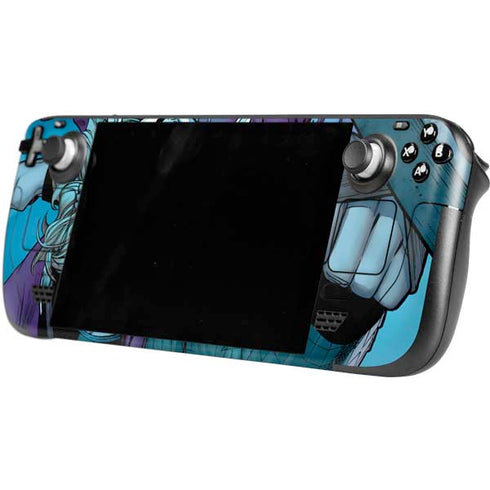 Marvel Thor Asgard on Ice Steam Deck Handheld Gaming Computer OLED Skin