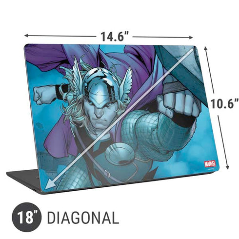 Marvel Thor Asgard on Ice Universal Laptop 18in (14.6 x 10.6in) Skin