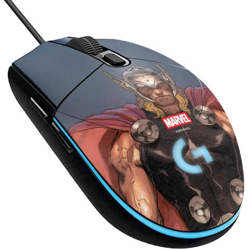 Marvel Thor God of Asgard G203 Prodigy RGB Wired Gaming Mouse Skin