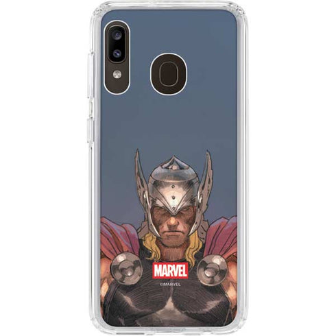 Marvel Thor God of Asgard Galaxy A20 Clear Case