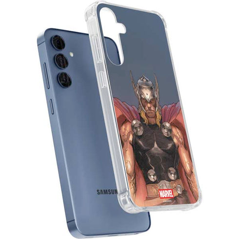Marvel Thor God of Asgard Galaxy A55 5G Clear Case