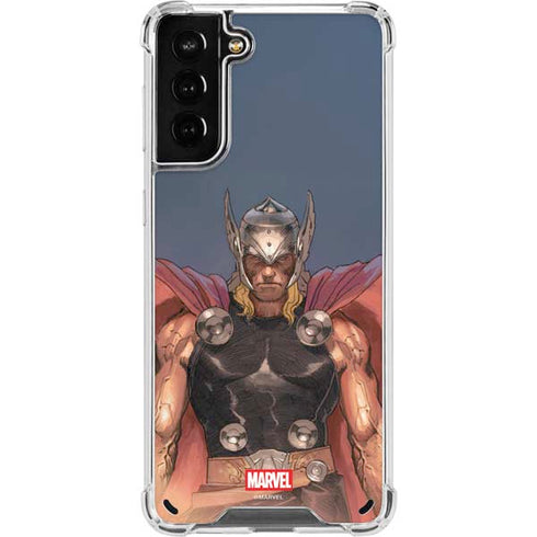 Marvel Thor God of Asgard Galaxy S21 Plus 5G Clear Case