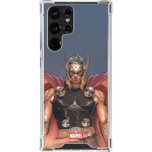 Marvel Thor God of Asgard Galaxy S23 Ultra Clear Case