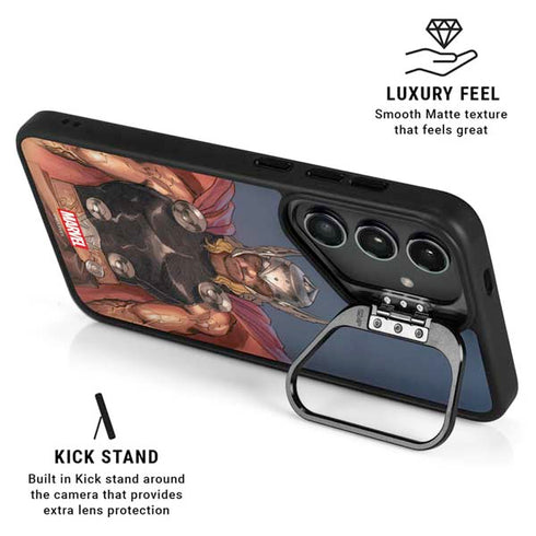 Marvel Thor God of Asgard Galaxy S25 Kickstand Case