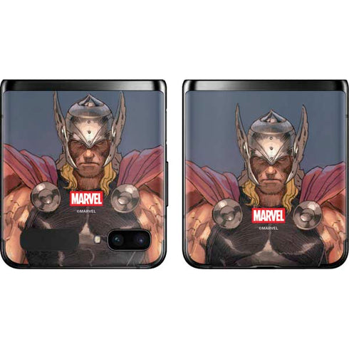 Marvel Thor God of Asgard Galaxy Z Flip Skin