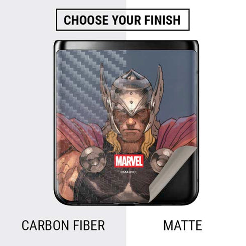 Marvel Thor God of Asgard Galaxy Z Flip Skin