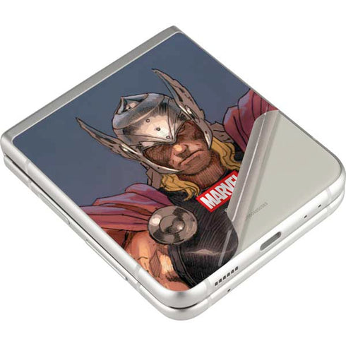 Marvel Thor God of Asgard Galaxy Z Flip3 5G Skin
