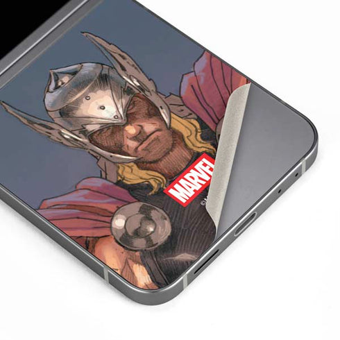 Marvel Thor God of Asgard Galaxy Z Flip6 Skin