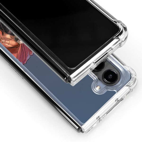 Marvel Thor God of Asgard Galaxy Z Fold5 5G Clear Case