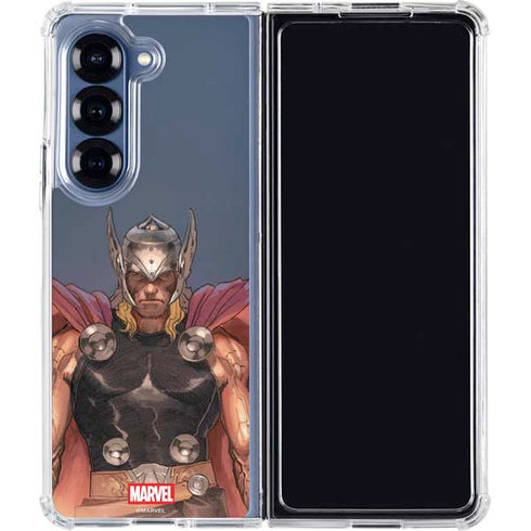 Marvel Thor God of Asgard Galaxy Z Fold6 Clear Case