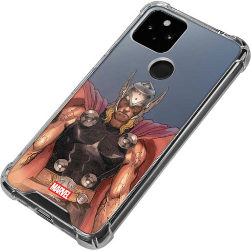 Marvel Thor God of Asgard Google Pixel 5a 5G Clear Case