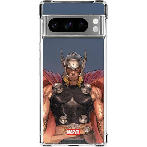Marvel Thor God of Asgard Google Pixel 8 Pro Clear Case