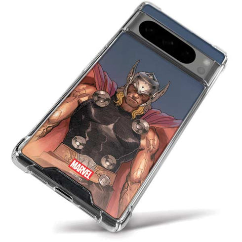 Marvel Thor God of Asgard Google Pixel 8 Pro Clear Case