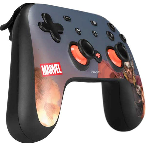 Marvel Thor God of Asgard Google Stadia Controller Skin