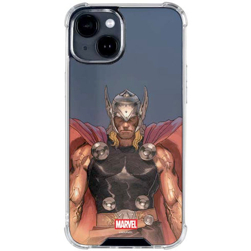 Marvel Thor God of Asgard iPhone 14 Plus Clear Case