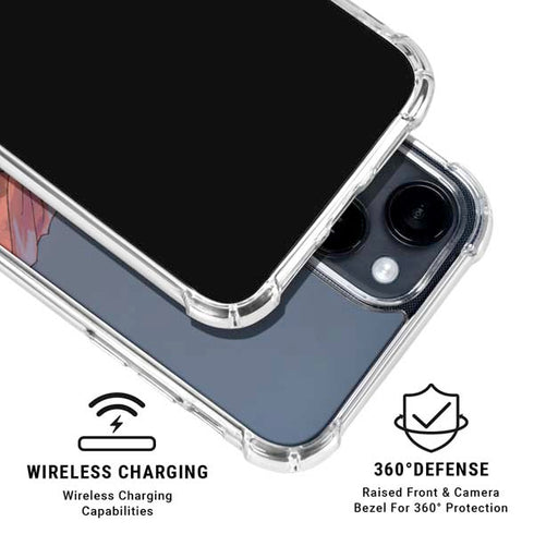 Marvel Thor God of Asgard iPhone 14 Plus Clear Case