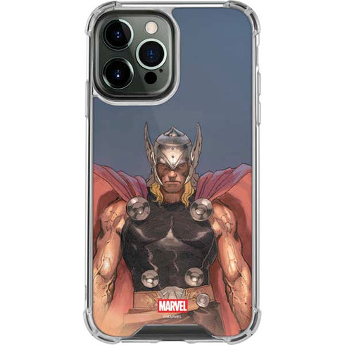Marvel Thor God of Asgard iPhone 14 Pro Max Clear Case
