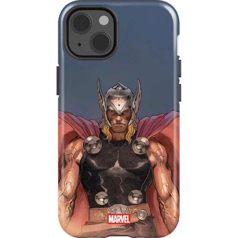 Marvel Thor God of Asgard iPhone 15 Plus Impact Case
