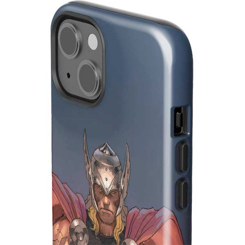 Marvel Thor God of Asgard iPhone 15 Plus Impact Case