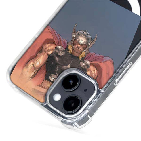 Marvel Thor God of Asgard iPhone 15 Plus MagSafe Case