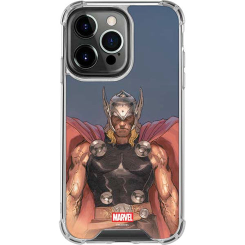 Marvel Thor God of Asgard iPhone 15 Pro Max Clear Case
