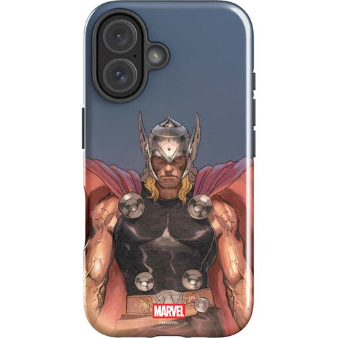 Marvel Thor God of Asgard iPhone 16 Impact Case