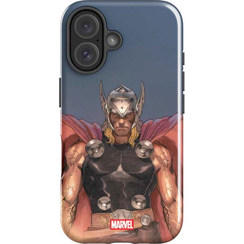 Marvel Thor God of Asgard iPhone 16 Plus Impact Case