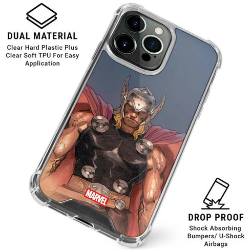 Marvel Thor God of Asgard iPhone 16 Pro Max Clear Case