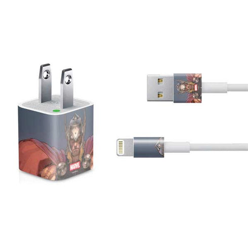 Marvel Thor God of Asgard iPhone Charger (5W USB) Skin